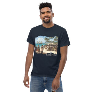 Camiseta clásica hombre En nombre de la Libertad